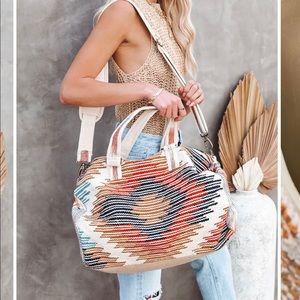 Vici Gateway Cotton Woven Weekender Bag
